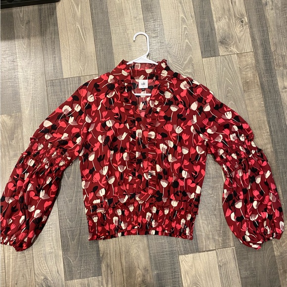 Cabi Corsage Blouse Floral Top Womens Size Small - Picture 2 of 10